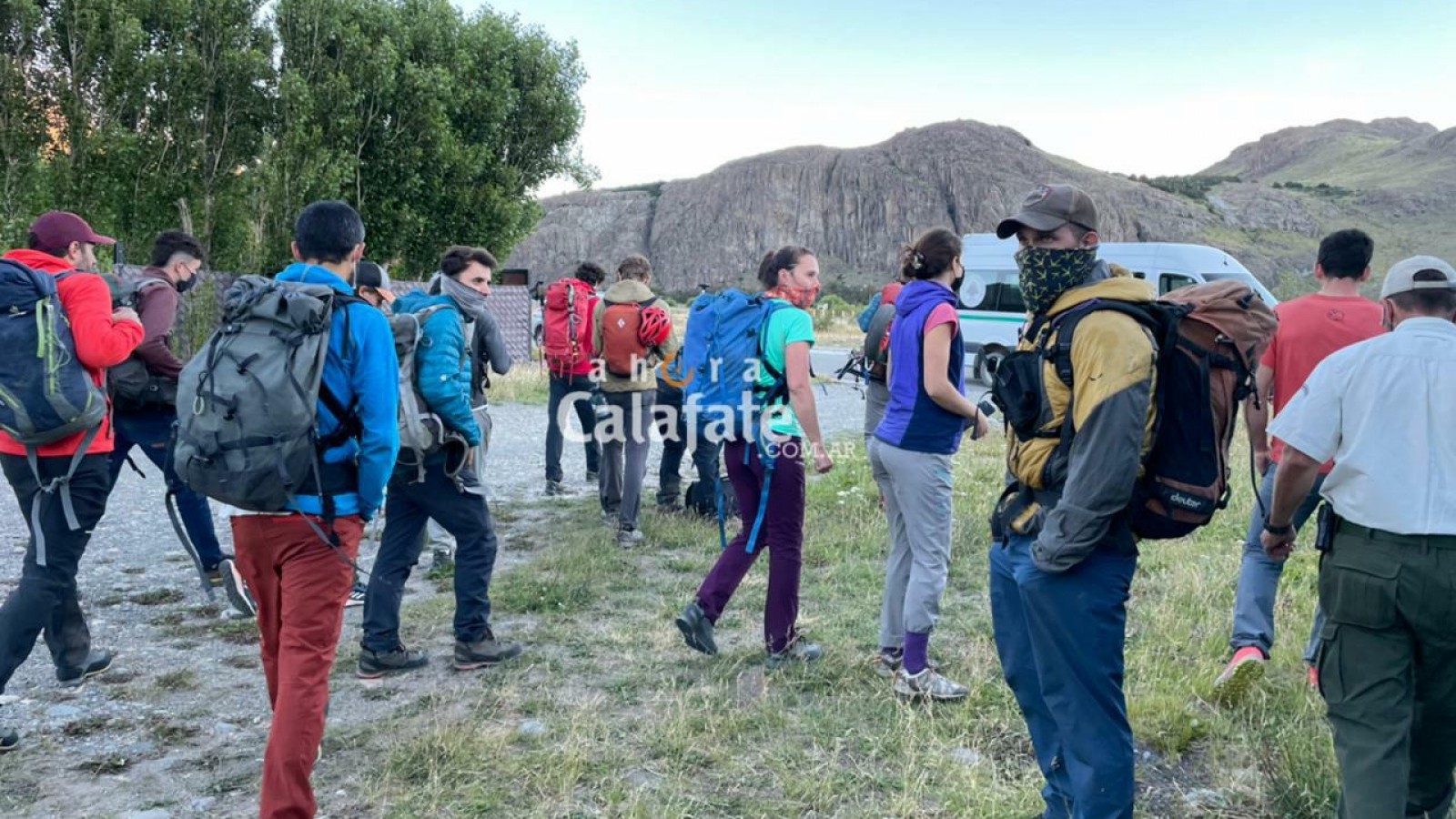 Avalancha en una montaña de El Chaltén: rescataron a la mujer, pero no encuentran al hombre